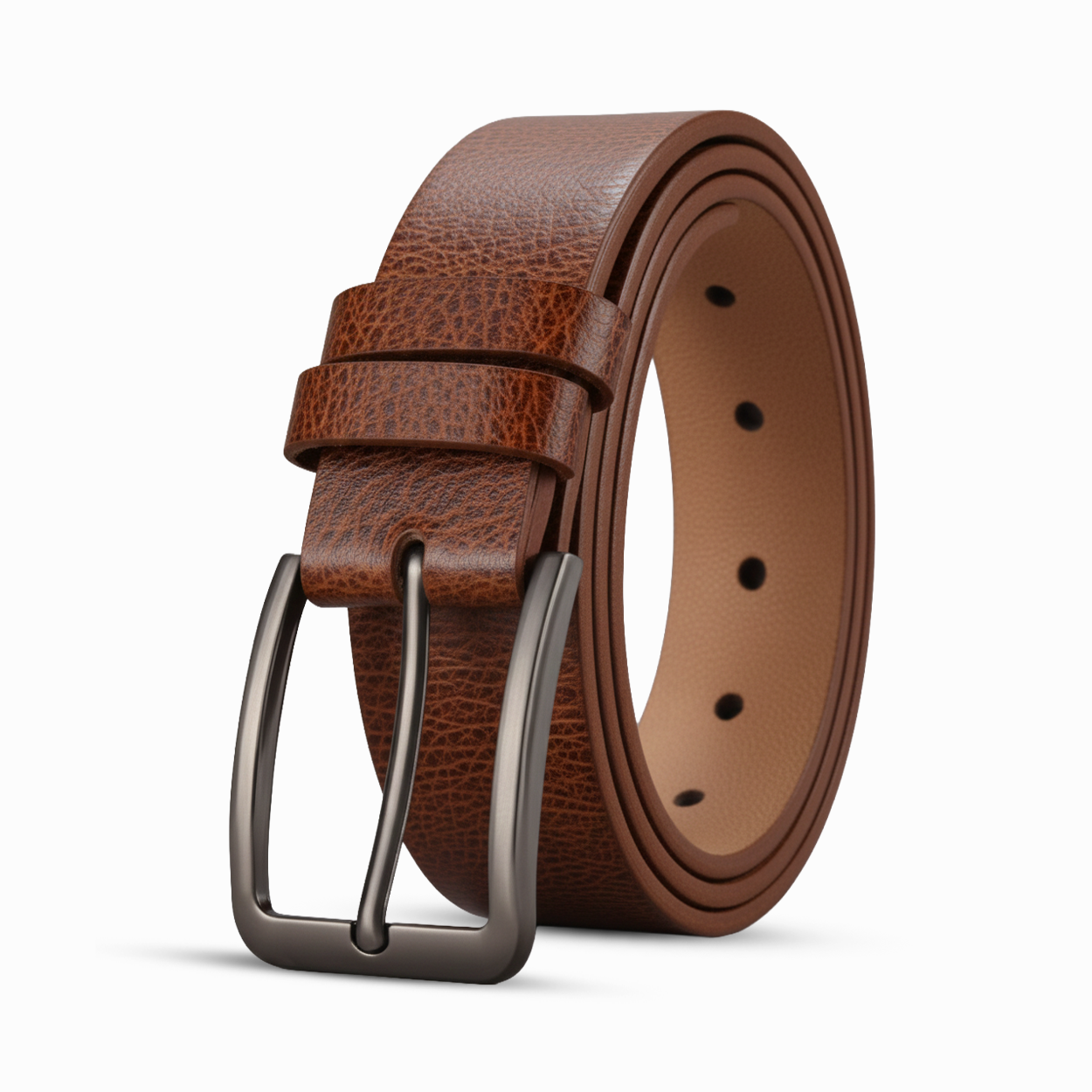 Milan Deep Grain Premium Leather Belt